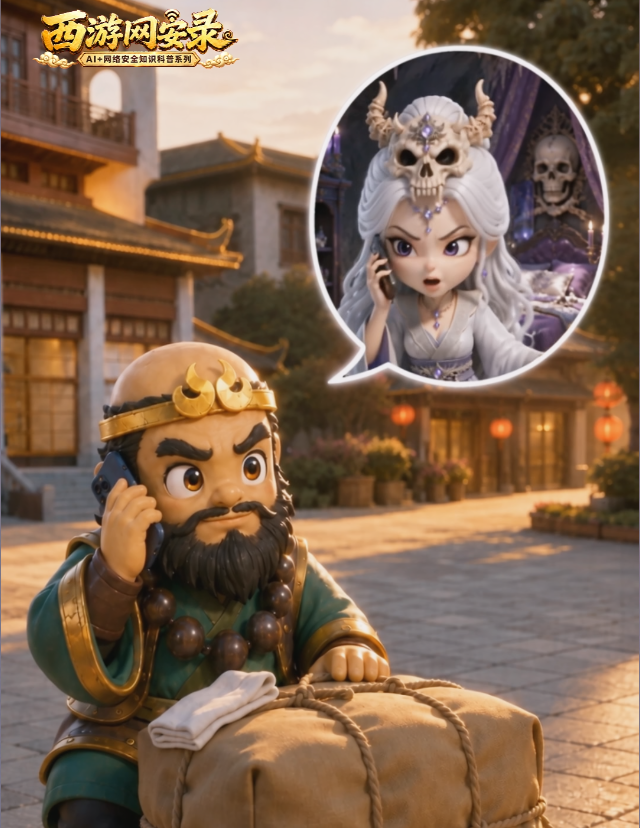 第二回：白骨伪声诓赎款 金睛辨语识真僧